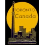 CANADA PIN CITY OF TORONTO HAT LAPEL PIN